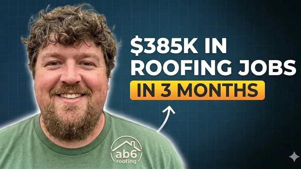 AB6 Roofing video testimonial